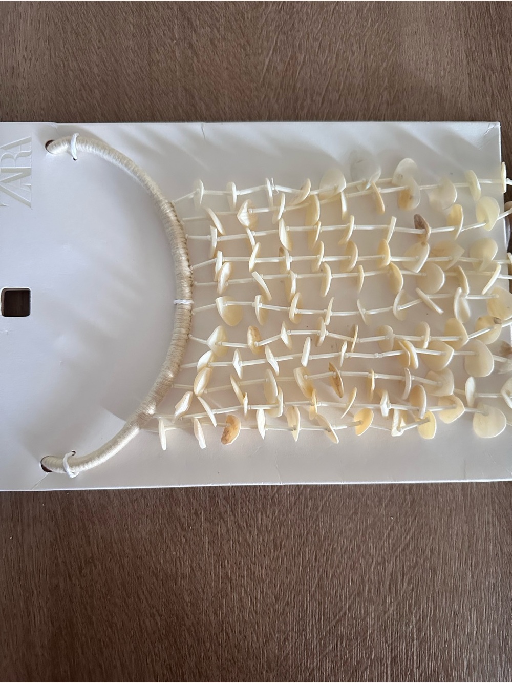 Zara Shell Cord Necklace - Picture 7 of 11